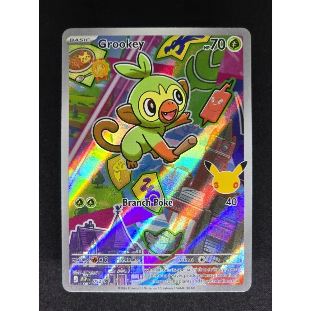 Grookey 052 - ME: Mega Evolution Promo - Pokemon Card NM/M